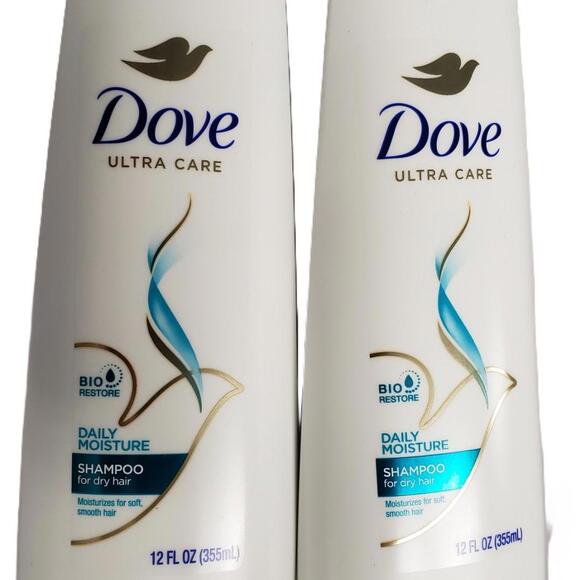 *Dove Ultra Care Daily Moisture Shampoo for Dry Hair, 12 oz ea (2 PACK) - Picture 1 of 1